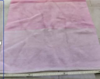 Tappeto bagno rosa sfumato