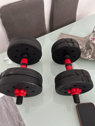 Mancuernas ajustables 5 kilos cada una