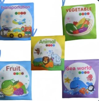 LIBROS DE TELA para bebes y niños pequeños