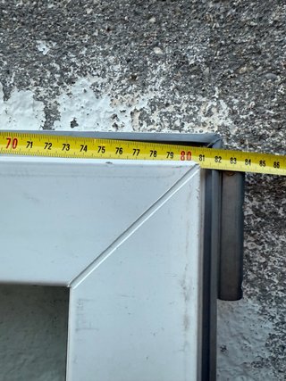 PUERTA Cristal BALCONERA PVC Aluminio