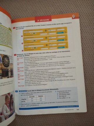 Libro francés 1 bachiller