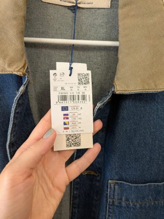 Chaqueta Vaquera OOTO Hombre Azul