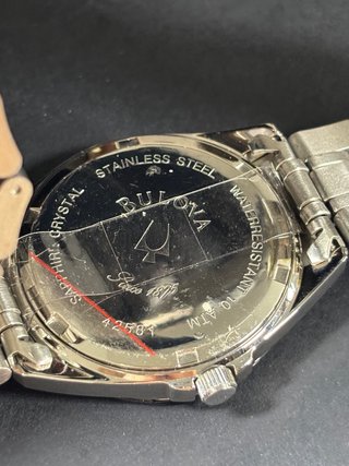 Orologio Bulova WR100 Uomo Nuovo NOS 39mm