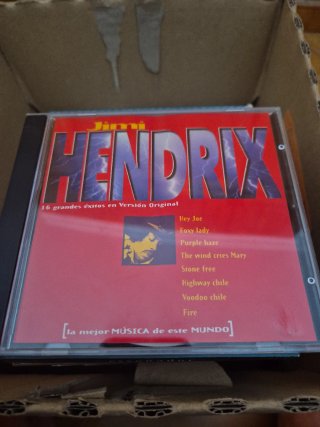 CD Jimi Hendrix - 16 Grandes Éxitos