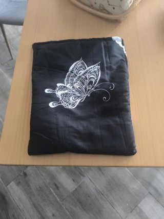 Funda para libro con mariposas