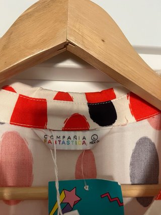 Vestido Compañía Fantástica Estampado Talla L