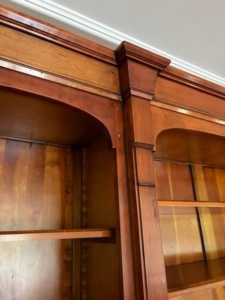 Librería madera cerezo maciza