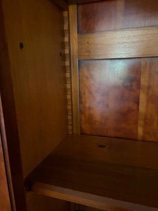 Librería madera cerezo maciza