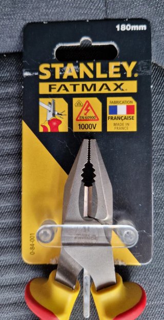 Pinza Stanley FatMax VDE 1000V (Nuova)