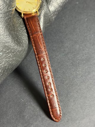 Orologio Bulova Donna Vera Pelle NUOVO NOS 29mm