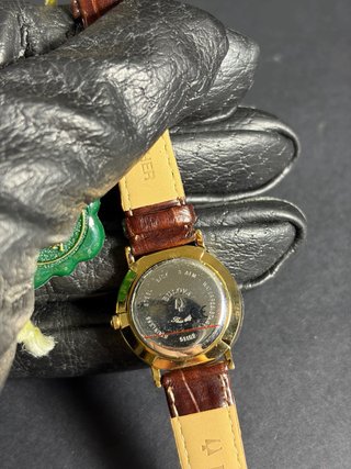 Orologio Bulova Donna Vera Pelle NUOVO NOS 29mm