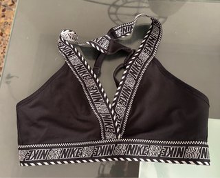 Sujetador deportivo Nike negro M