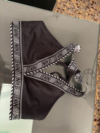 Sujetador deportivo Nike negro M