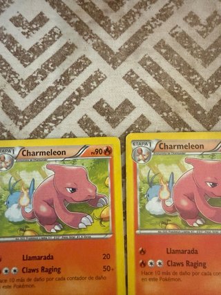 2x Charmeleon 18/113 XY Español