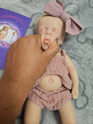 Muñeca Bebé Silicona Realista