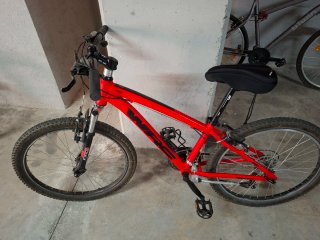 Bicicleta de Montaña Roja