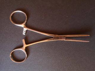 Pinza Quirúrgica de Acero Inoxidable