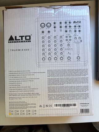 Mezclador 6 Canales Bluetooth
