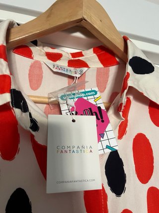 Vestido Compañía Fantástica lunares M