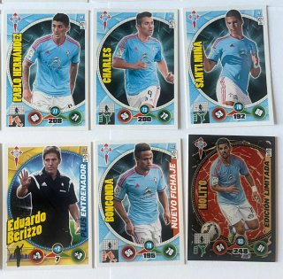 Cromos de fútbol Celta de Vigo Adrenalyn 2014-15