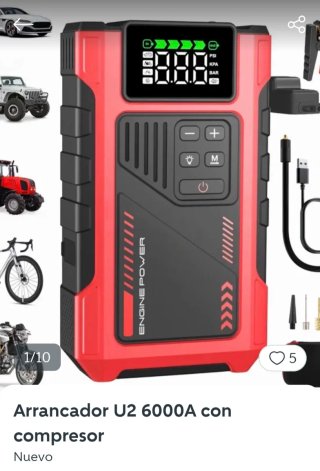 Arrancador U2 6000A con compresor