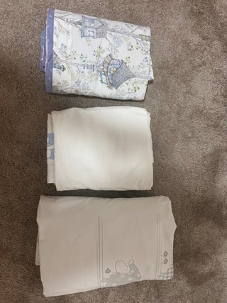 Cuna SUNDVIK Ikea Blanca y COLCHON (+edredón+...)