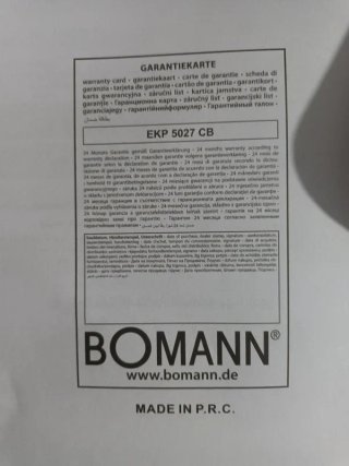 Fornello elettrico Bomann EKP 5027 CB