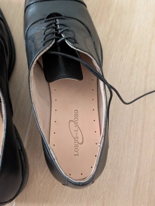 Zapatos Oxford Lords del Lavoro Negros