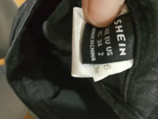 Pantalones vaqueros cortos negros