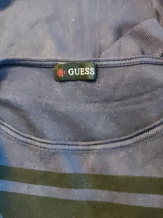 Jersey Guess azul con lentejuelas