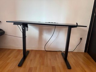 Escritorio Negro Ajustable