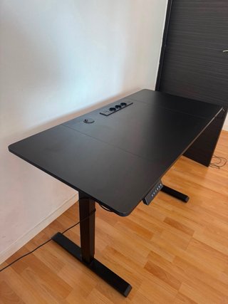 Escritorio Negro Ajustable