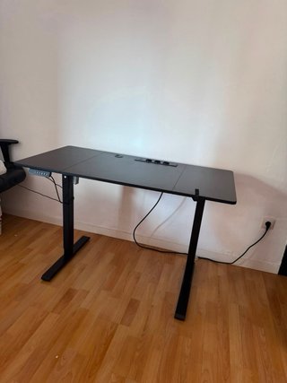 Escritorio Negro Ajustable