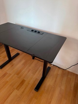 Escritorio Negro Ajustable