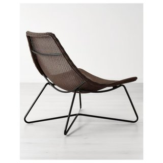 Sillón RÅDVIKEN IKEA Marrón Oscuro/Negro