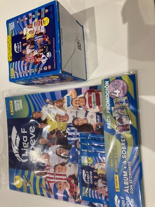 Álbum y caja cromos Liga F 25-26 Panini