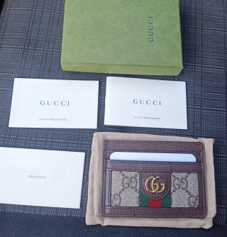 Tarjetero Gucci Ophidia Nuevo