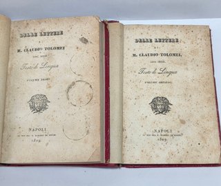 Delle Lettere Di Claudio Tolomei Libri Sette 1829