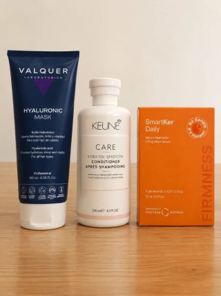 Cuidado Cabello Keune y Valquer + vitaminas sérum