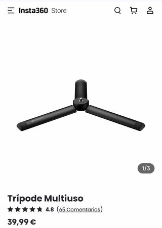 Insta360 Palo Selfie Invisible 114cm y tripode