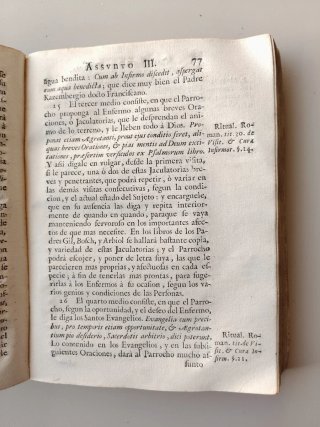 Libro conferencias de la Diocesi del año 1750