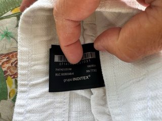 Bermuda ZARA blanca