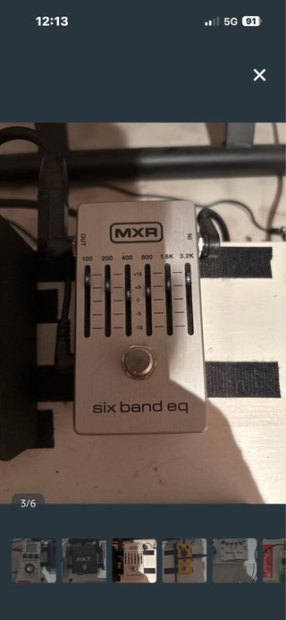 MXR Six Band EQ Pedal Guitarra