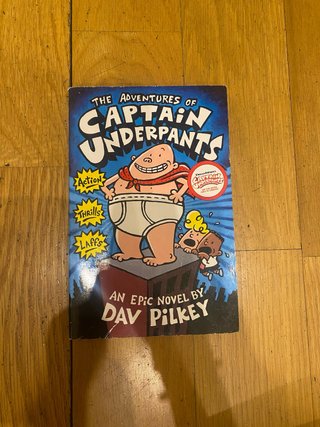 Libro ingles, The Adventure Of Captain Underpants