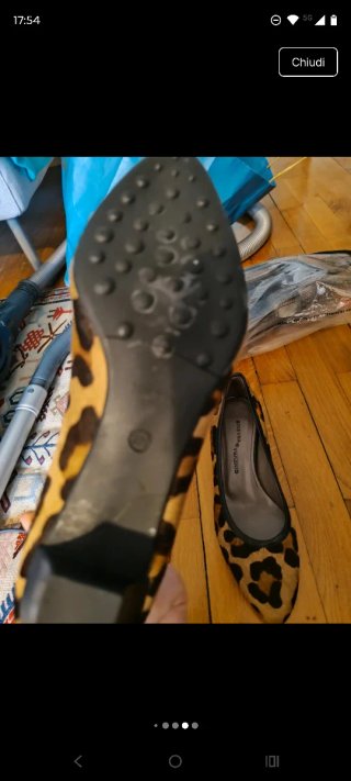 Scarpe GINEVRA con tacco leopardate