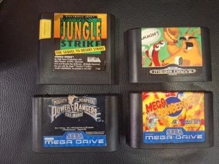 Juegos Mega Drive Sega - Jungle Strike, Power Rang