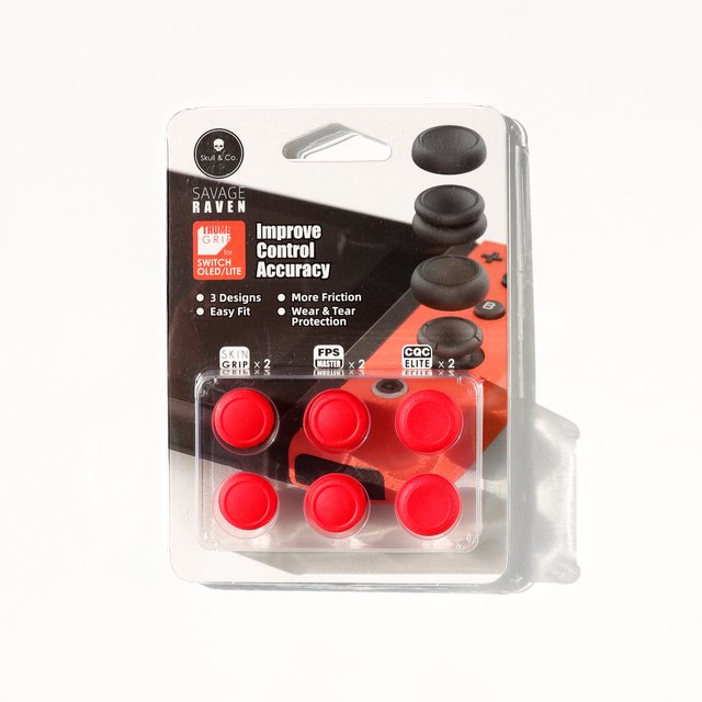 Skull & Co. 6 grips para Joy-Con Switch OLED