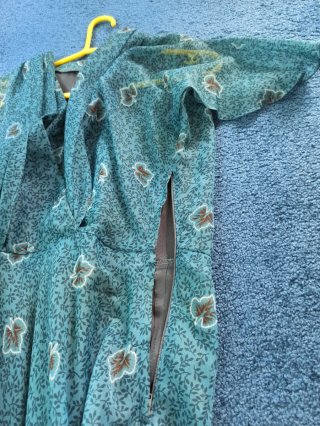 Vestido Verano Estampado Azul