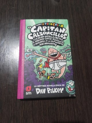 Libros capitan calzoncillos a todos color