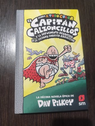 Libros capitan calzoncillos a todos color